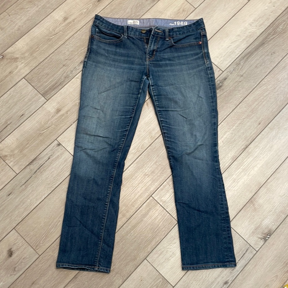 Gap 1969 Women’s Real straight jeans 8a/29